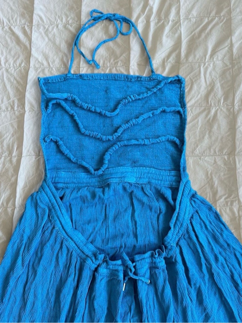 Boho Maxi Ruffle Dress - Picture 8 of 8
